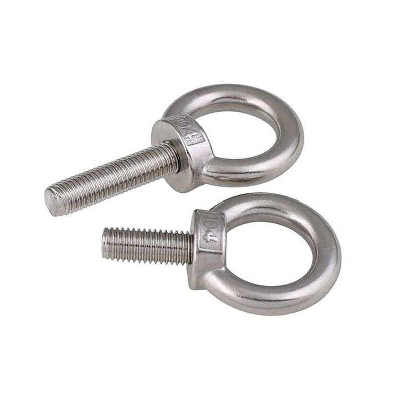 Stainless Metal 304 Eye Bolt, M6 to M30 Dimension Vary